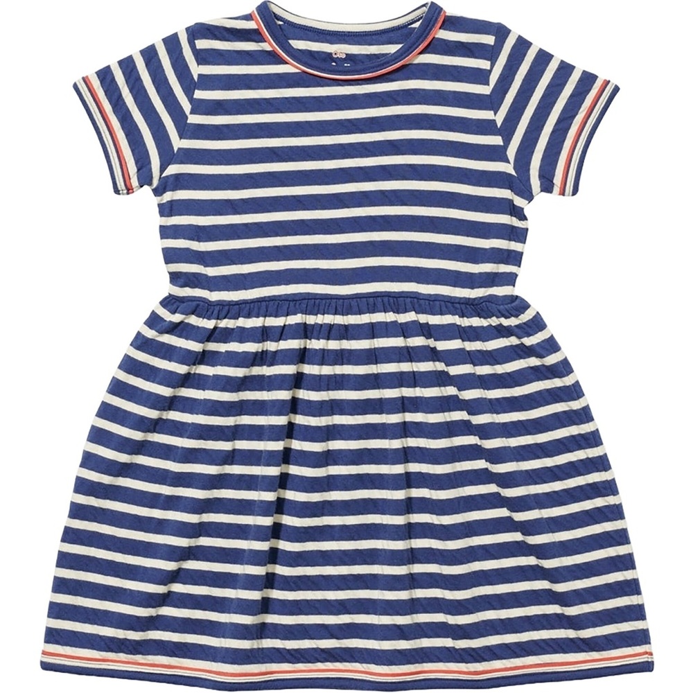 Oso and Me Mirren Dress, Marine Stripe.  Size 5